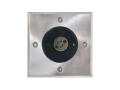 Lampă de grădină - corp de iluminat încastrat în exterior GU10 LED Toso pătrat – Satin