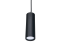 Lampa de tavan suspendată din seria Modern & Scandi: Karadon 5.6X17cm GU10 - Neagră