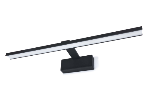 Aplică baie LED Marlin 12W 49cm – Negru - Alb neutru (4500K)
