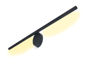 Aplică baie LED Rato 10W 71cm - Negru - Alb neutru (4500K)