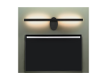 Aplică baie LED Rato 10W 71cm - Negru - Alb neutru (4500K)