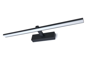 Aplică baie LED Venus 12W 60cm – Negru - Alb neutru (4500K)