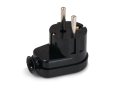 Fișa oblică cu împământare 16A 250V WT-97956 – Neagră