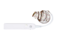 Set bendă LED 5V 2m - Alb cald (3000K) + controler cu senzor de mișcare și crepuscular pe baterii AAA