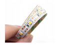 Set bendă LED 5V 2m - Alb cald (3000K) + controler cu senzor de mișcare și crepuscular pe baterii AAA