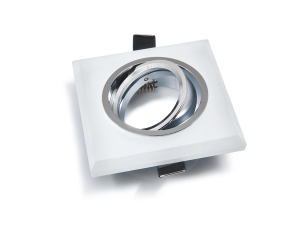 Corp de iluminat halogen mobil încastrat din sticlă LED Lima – Efect Înghețat