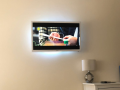 Set bandă LED 5V 3m - controler RGB + USB cu telecomandă IR pentru iluminarea de fundal a televizorului