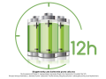 Proiector - halogen LED Solar 30W – Gri - Alb rece (6000K)