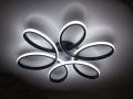 Lampă de tavan - perete LED GX Virgo 77W - Negru - Multialb (3000-6000K) + telecomandă
