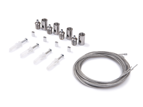Kit pentru montarea suspendată a panourilor LED pe tavan casetat