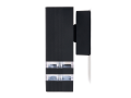 Lampă de fațadă - aplică de grădina - corp de iluminat exterior GU10 LED Inez - Negru