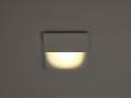 Corp de iluminat LED pentru scări 2W - Alb / Alb - Alb neutru (4500K)