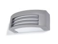 Lampă de fațadă - aplică - corp de iluminat exterior E27 LED Oliana - Gri