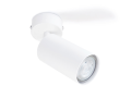 Corp de iluminat cu halogen montat pe zid de perete și tavan LED Kivi x1 - Alb