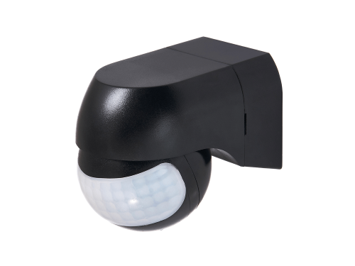 Senzor de mișcare 6186 PIR 800W 180° - Negru