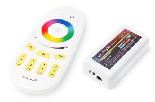  Set Telecomandă de zonă RF-RGB-4SK + Controler de bandă RGB