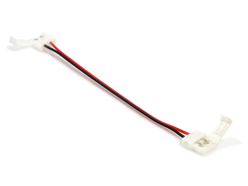 Conector CN-08: bandă LED 10mm clemă cu cablu