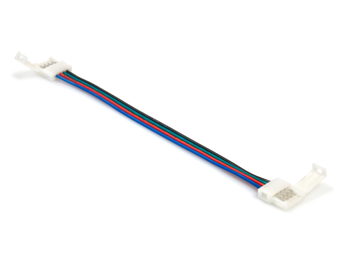 Conector CN-09: bandă LED 10mm RGB clemă cu cablu