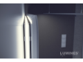Profil din aluminiu A pentru benzi LED - Argintiu brut - 1m