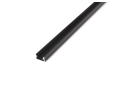 Profil de aluminiu A pentru benzile LED - Negru - 1m