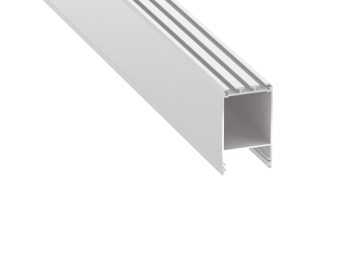 Profil de aluminiu Claro pentru benzile LED - Alb - 2m 