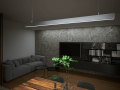 Profil de aluminiu Claro pentru benzile LED - Alb - 1m 