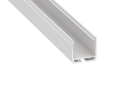 Profil de aluminiu DILEDA pentru benzile LED - Alb - 1m