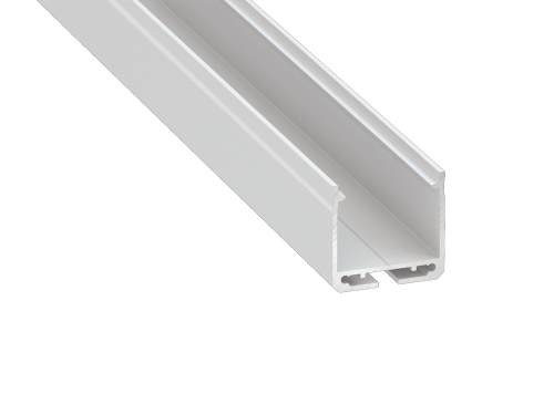 Profil de aluminiu DILEDA pentru benzile LED - Alb - 2m