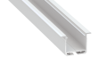 Profil de aluminiu inDILEDA pentru benzile LED - Alb - 2m