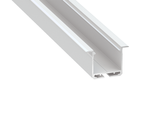 Profil de aluminiu inDILEDA pentru benzile LED - Alb - 2m