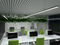 Profil din aluminiu SILEDA pentru benzi LED - Alb lăcuit - 1m
