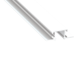 Profil de aluminiu MONO pentru benzile LED - Alb - 1m 