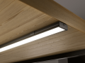 Profil de aluminiu DUAL pentru benzile LED - Alb - 2m