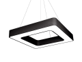 Lampă tavan suspendată LED Qnea V2 72W - Negru - Alb neutru (4500K)