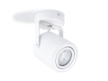 Corp de iluminat cu halogen montat pe zid de perete și tavan LED Abi x1 - Alb