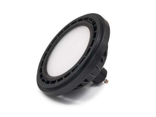 Bec LED GU10 AR111 12W Negru - Alb neutru (4500K)