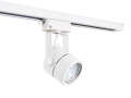 Conjunctul Steka Violet cu lampă pe șină LED GU10 x4 + șină de cablu de 2m - Alb