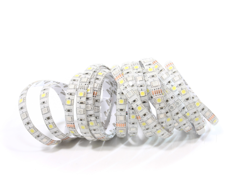 Bandă LED 12V | 5050 | 300LED | 5m | IP65 | RGB + NW (Alb neutru (4500K))