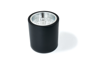 Corp de iluminat montat pe zid E27 4011 - Negru