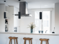 Lampă tavan suspendată din seria Moderne & Scandi: Agi L 5.5x17cm GU10 – Negru