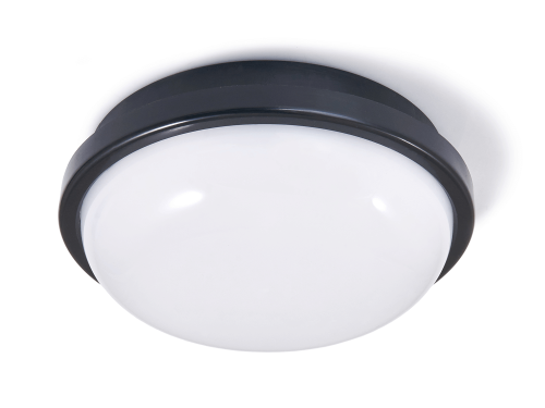 Lampă de canal IP65 LED Torton 15W Negru - Alb neutru (4500K)