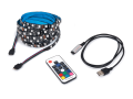 Set bandă LED 5V IP20 5m - RGB + USB cu telecomandă RF pentru iluminarea de fundal a televizorului