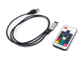 Set bandă LED 5V IP20 5m - RGB + USB cu telecomandă RF pentru iluminarea de fundal a televizorului