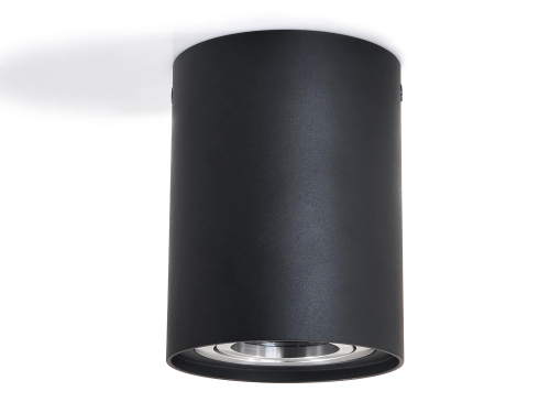 Corp de iluminat halogen mobil montat pe zid din aluminu LED Busto L x1 – Negru/argintiu