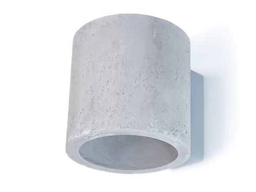 Corp de iluminat halogen montat pe zid LED Orbis Aplică rotundă - Beton