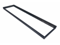 Rama pentru panoul LED pentru tavan casetat 120x30 - Aluminiu - Negru