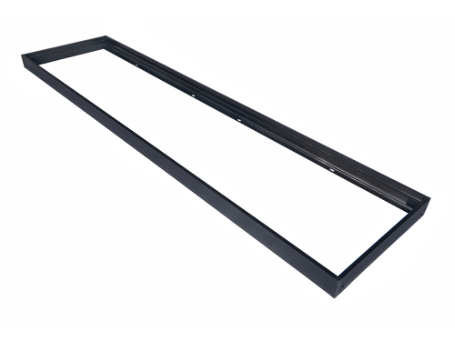 Rama pentru panoul LED pentru tavan casetat 120x30 - Aluminiu - Negru