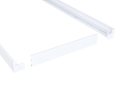 Set Panou pentru tavan casetat LED 120x30 50W - Alb rece (6500K) + Ramă din aluminiu alb