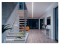 Profil de aluminiu Iledo pentru benzi LED - Argintiu Brut - 1m