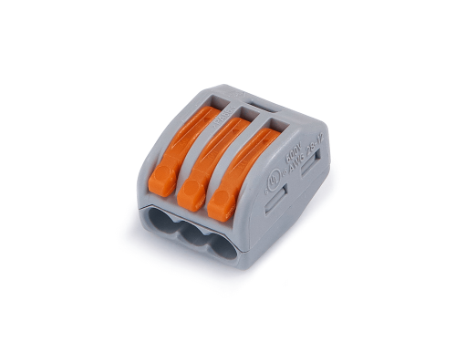 Conector Wago 222-413 3x0,08-4,0mm²